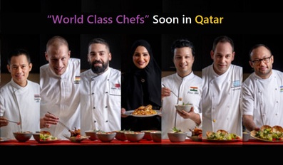 Qatar Tourism to host famous chefs from around the world for the World Class Chefs project